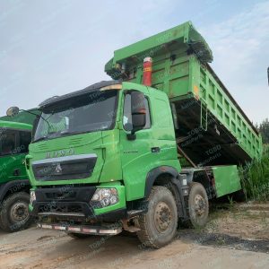 HOWO Second-hand 8X4 Shandak Chassis Dump Truck