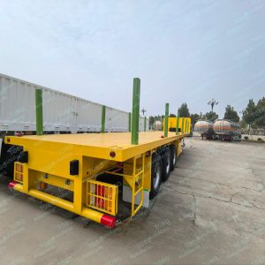 Flat semi-trailer (385 single tire)