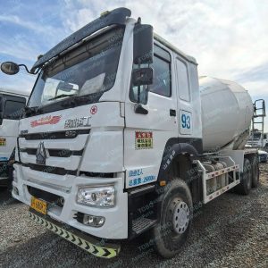 HOWO Second-hand Sinotruk 6x4 Concrete Mixer Truck