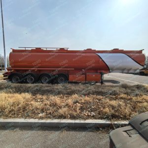 Oil tank semi-trailer (385 single tire 4-axle)