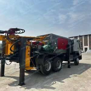 HOWO 6x4 Tractor Drilling Machine