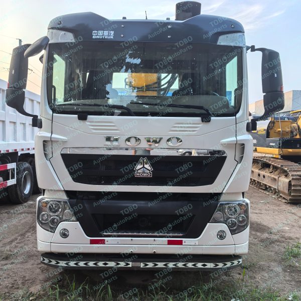 Shagang HOWO TX 8x4 Chassis With On-board Crane - 图片 2