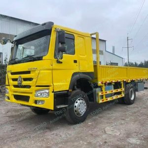Renovation of HOWO 4X2 60cm Cargo Van With Side Panels