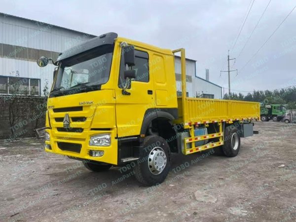 Renovation of HOWO 4X2 60cm Cargo Van With Side Panels