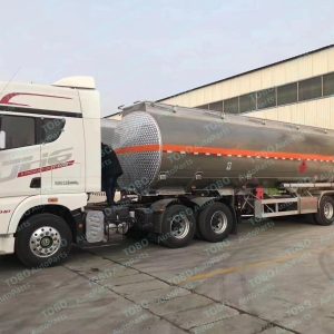 Oil tank semi-trailer (aluminum alloy)