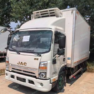 Refrigerated truck license plate issued by Geer