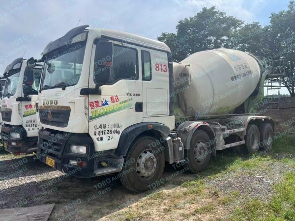HOWO Second-hand 8x4 Chassis Mixer Truck - 图片 3