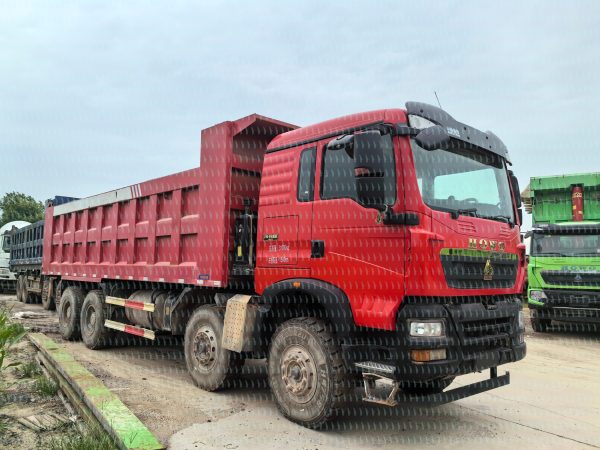 HOWO Second-hand 8X4 Shandak Chassis Dump Truck - 图片 6