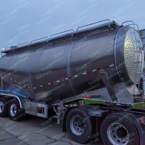Cement tanker truck (aluminum alloy)